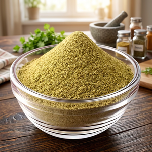 Extracto Herbal de Cilantro Silvestre Liofilizado de Grado Alimenticio Premium, Polvo Puro de Hoja de Cilantro, Vegano, Sin Conservantes, 100% - Product Image 3