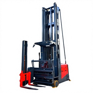 Montacargas Eléctrico de 1600 kg a Precio de Fábrica, Montacargas Trilateral con Plataforma para Operador, 14 m VNA para Almacenes con Pasillos Estrechos de 1.7 m - Product Image 1