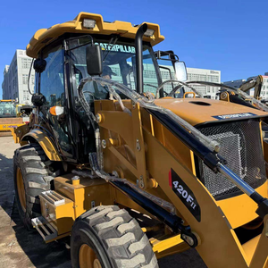 Chargeuse-pelleteuse CAT 420F2 d'occasion avec composants de pompe moteur Caterpillar d'origine, capacité de charge nominale de 7 tonnes, origine américaine - Product Image 6
