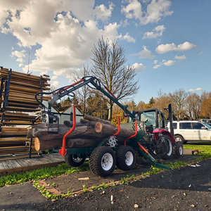 <span class=keywords><strong>Remorque</strong></span> à bûches professionnelle RIMA RT03A avec <span class=keywords><strong>grue</strong></span> | Équipement forestier ATV | <span class=keywords><strong>Grue</strong></span> rotative pour usage agricole - Product Image 1