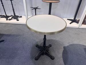 Lifepursue <span class=keywords><strong>Table</strong></span> <span class=keywords><strong>de</strong></span> salle à manger extérieure en HPL meubles <span class=keywords><strong>de</strong></span> bistro français - Product Image 5