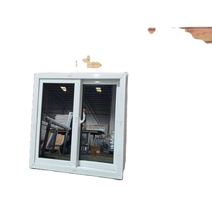 Finestre e Porte Scorrevoli Orizzontali in PVC a Doppio Vetro con Zanzariera Magnetica, Isolamento Termico, Moderne, in Vinile, Resistenti agli Uragani - Product Image 1