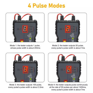 Probador de batería de <span class=keywords><strong>inyector</strong></span> de combustible de coche, probador de batería para detectar fugas y problemas de quemado en inyectores Automotrices - Product Image 5