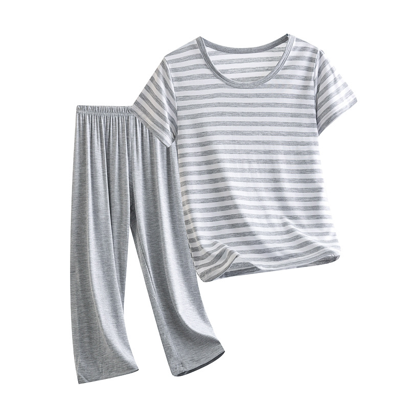 Gris clair [manches courtes + pantalon long]