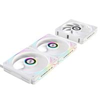 Ventilateur d'épissure ARGB 3 pièces un ensemble ventilateurs de refroidissement ARGB refroidisseur de refroidissement d'ordinateur de jeu boîtier PC RGB ventilateur PWM
