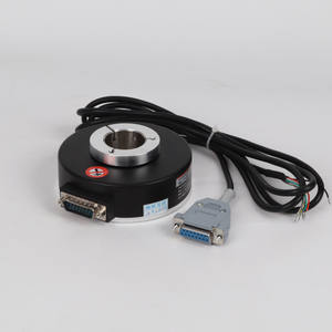 100mm 증분형 로터리 마그네틱 엔코더 DC 5-24V 고전압 출력 솔더 러그 관통형 중공축 엔코더 - Product Image 3