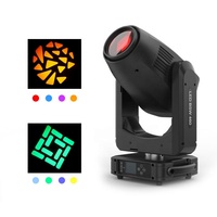 Système d'éclairage hybride DJ 3-en-1 380W BSW avec tête mobile CMY, faisceau DMX, barre Wash et zoom, avec CTO