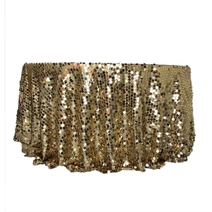 Lấp lánh lớn payette sequin vòng khăn trải bàn cho tiệc cưới bên sự kiện - Product Image 1