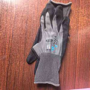 Wonder Grip Gray Nitrile Coated Work Gloves Size L Gardening Anti Slip Protective Gear - Product Image 3