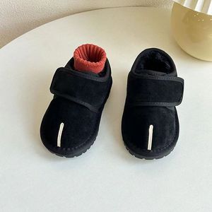 Nouvelles Bottes d'Hiver Épaisses Unies pour Enfants – Chaussures Décontractées Chaudes pour Filles et Garçons - Product Image 6