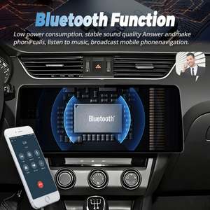 Lecteur vidéo de voiture Android 13 12,3 pouces, autoradio 2Din pour Skoda Octavia 3 A7 2014 2018, GPS, multimédia, Carplay, unité principale - Product Image 4