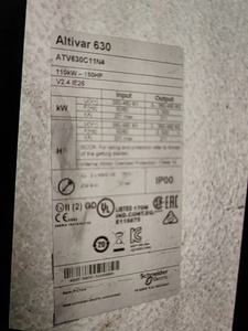ATV630C11N4 ATV630C11N4 110KW 380V สำหรับ PLC - Product Image 3