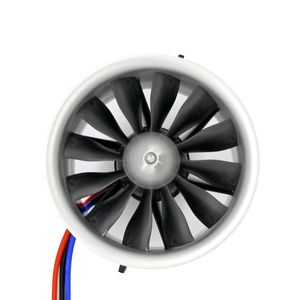 Captainrc EDF 90mm ダクトファン 6S 1550KV & 12S 950KV ブラシレスモーター <span class=keywords><strong>3</strong></span>.7KG 5KG 推力 カーボンファイバーブレード付き RCジェット用 - Product Image 4