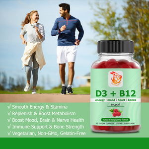 Gummies D3 B12 à Marque Blanche OEM avec Vitamine B12 pour une Énergie Douce et Durable, l'Amélioration de l'Endurance et le Soutien du Métabolisme et du Système Immunitaire - Product Image 6