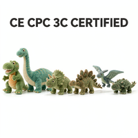 Peluche de dinosaure personnalisée de haute qualité, réaliste, en peluche, souvenir, pour la promotion de la marque, cadeau pour enfants