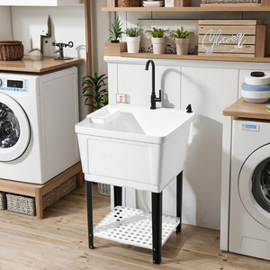 حوض مياه مرتفع محمول متعدد الوظائف أواني خارجية للحدائق والمطابخ والحمامات سيناريوهات متعددة - Product Image 4