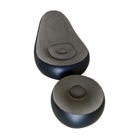 Canapé-lit d'intérieur et d'extérieur, épaisseur 0,4 mm, pliable, chaise de camping, siège de plage, détente, canapé gonflable à bas prix, capacité de charge 200 kg