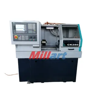 Ck280 CNC Lathe máy với giường phẳng ngang Lathe/fanuc CNC Lathe/giường phẳng CNC quay Máy tiện trung tâm