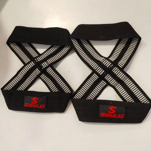 New top selling Eight Cotton Wrist <b>Wraps</b> with Anti-Skid Elastic Strap for Strength Training - Product Image 1