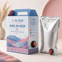 Emballage personnalisé en Bag-in-Box avec valve de distribution pour eau, jus, huile de cuisson – Vente en gros, directement de l'usine