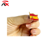 Broche drapeau du Congo personnalisable, petite, portable, en métal, souvenir d'activité patriotique 2026