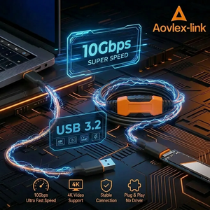 <span class=keywords><strong>C</strong></span>âble de rallonge personnalisé <span class=keywords><strong>USB</strong></span> 3.0 A mâle vers <span class=keywords><strong>USB</strong></span> <span class=keywords><strong>C</strong></span> mâle 10m 15m 20m avec alimentation <span class=keywords><strong>C</strong></span>âble de rallonge <span class=keywords><strong>USB</strong></span> 3.0 - Product Image 2