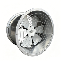 Ventilateur d'extraction industriel à entraînement direct MX-7G 700 mm 3 kW, ventilateur axial pour la circulation de l'air, méthodes d'installation multiples