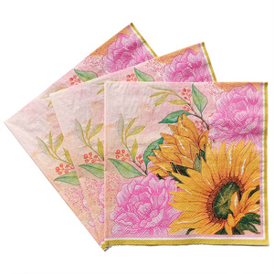 <span class=keywords><strong>Serviettes</strong></span> imprimées <span class=keywords><strong>en</strong></span> gros <span class=keywords><strong>Papier</strong></span> jetable Jolie serviette de table <span class=keywords><strong>Papier</strong></span> personnalisé pour mariage - Product Image 6
