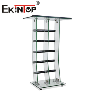 Ekintop nhà máy giá thiết kế hiện đại thương mại khác đồ nội thất nhà thờ trong suốt Bục Giảng Bục Giảng - Product Image 5