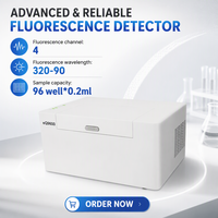 Analizador de PCR Cuantitativo de Alta Calidad de 96 Pocillos, Máquina de PCR en Tiempo Real de 4 Canales para Biología Molecular