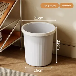 Trendy Ins Style écologique en plastique seau de rangement poubelle pour usage domestique salon chambre cuisine salle de bain dortoir - Product Image 6