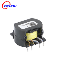 Transformateur de Commutation Haute Efficacité BEIRUI, Alimentation Électrique Certifiée CE, ISO 9001, ROHS, Fil de Cuivre, Noyau en Ferrite, -20°C à +68°C