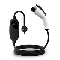 Adaptateurs pour bornes de recharge de véhicules électriques AC, prise Type 2, adaptateur EV, prise latérale vers prise Schuko