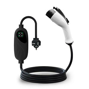 Adaptateurs de <span class=keywords><strong>voiture</strong></span> électrique EV pour Station ca, Type 2, adaptateur ev, pile latérale à la <span class=keywords><strong>prise</strong></span> schuko - Product Image 4