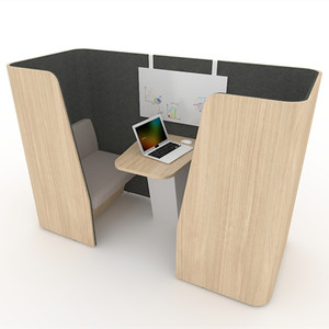 عرض ساخن لكشك أريكة لاجتماعات المكتب, مخفي للصوت ، مسطح ، مريح ، أريكة ، كشك - Product Image 2