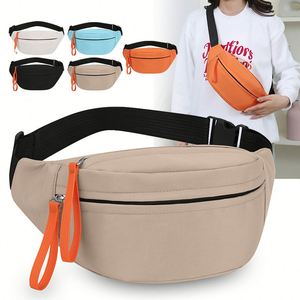 Sac banane de sport d'extérieur, sac banane bandoulière grande capacité avec plusieurs compartiments de rangement - Product Image 2