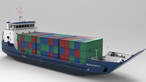 Grandsea 65m LCT <span class=keywords><strong>Carico</strong></span> RORO Landing Craft <span class=keywords><strong>Barca</strong></span> per la vendita - Product Image 6