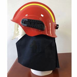 خوذة حريق قصيرة من نوع الاتحاد الأوروبي للوجه بالكامل لإطفاء الحرائق مع معيار EN - Product Image 2