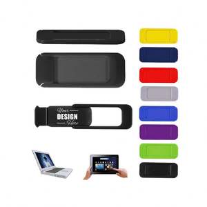 Cubiertas Personalizadas para Cámaras Web - Cubiertas Deslizantes de Privacidad en Varios Colores para Computadoras Portátiles y de Escritorio, Regalo Promocional Personalizado - Product Image 1