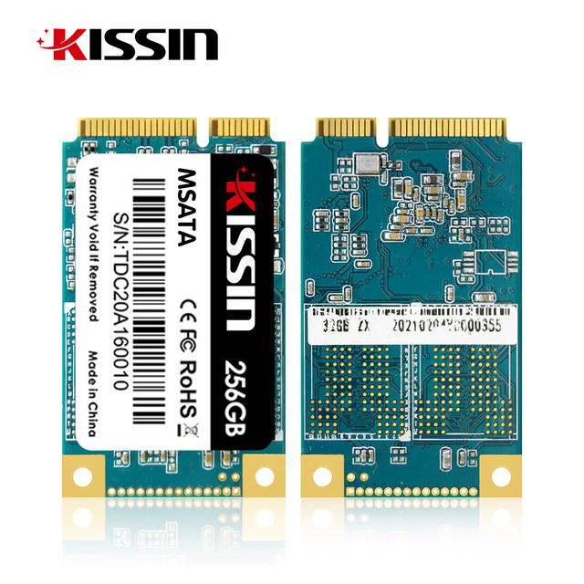 KISSIN Customer LOGO SSD Hard Drive MSATA 32gb 64gb 128g 256gb 512gb MSATA for PC Laptop