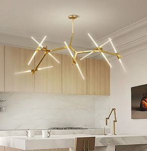 Modern Acrylic <strong>Chandeliers</strong> Art LED Hanging Light Creative Zinc Alloy Branch <strong>Chandelier</strong> - Product Image 4