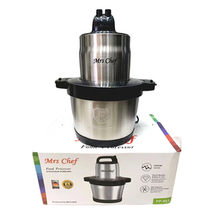 <span class=keywords><strong>Hachoir</strong></span> à viande électrique Mrs <span class=keywords><strong>Chef</strong></span>, machine à fufu, grande capacité 6l, acier inoxydable de haute qualité, robot culinaire - Product Image 2