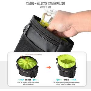 Bolsa para Premios de Perro, Bolsa para Premios con Dispensador de Bolsas para Excrementos para <span class=keywords><strong>el</strong></span> Entrenamiento de Mascotas y para Transportar Juguetes y Premios para Mascotas - 3 Formas de Usar - Product Image 4