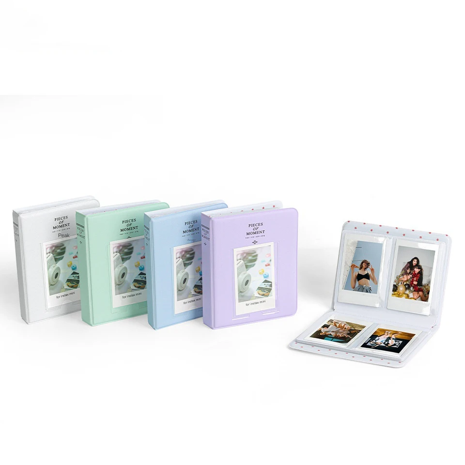 64-карманный фотоальбом Polaroid с ПВХ крышкой мини-футляр для мгновенного хранения фотографий для Fujifilm Instax Mini пленка для свадьбы