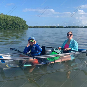 Bateau transparent de haute qualité clair LLPDE auvent électrique en plastique quai flottant Supboard lac usage commercial en gros à vendre - Product Image 5