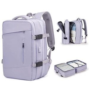 Sac à dos de voyage multicolore grande capacité résistant à l'eau pour ordinateur portable, bagage cabine pour avion - Product Image 5