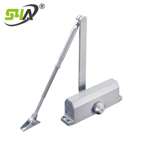 Cierrapuertas hidráulico ajustable automático de aluminio abierto On-Hold <span class=keywords><strong>con</strong></span> brazo fuerte 80-120KGS - Product Image 2