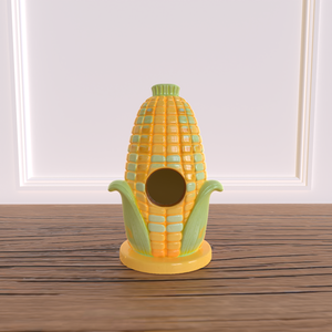 Vente en gros de nichoirs à oiseaux en céramique écologiques, faits à la main, décoration de jardin d'extérieur, imperméable, facile à nettoyer, personnalisation complète - Product Image 5