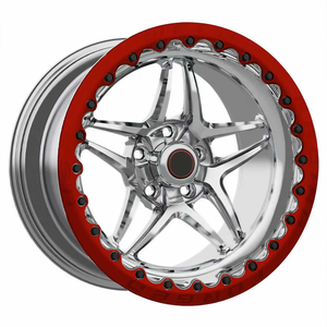 Ruedas <span class=keywords><strong>Drag</strong></span> <span class=keywords><strong>Race</strong></span> personalizadas 5X112 5X120 5X114.3 5x115 5x127 ruedas Beadlock forjadas para Chevrolet Corvette C6 American Muscle Cars - Product Image 1