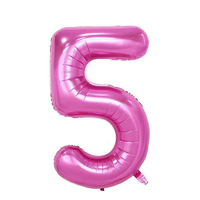 Vente en gros 32 pouces nombre ballon feuille hélium ballons pour mariage retour école Halloween Pâques Diwali fête célébrations